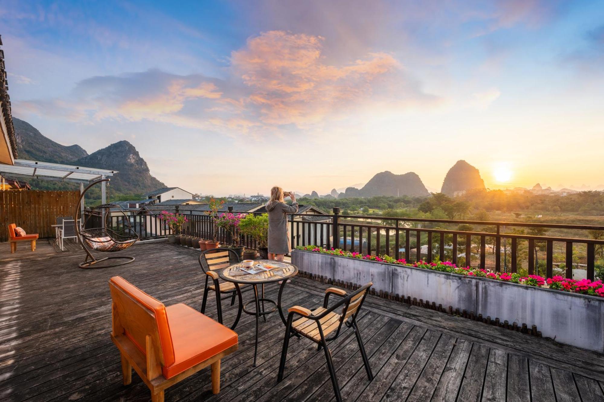 Guilin Village Creek Inn-Free Private Car Pick Up Station Stay 3 Nights Εξωτερικό φωτογραφία