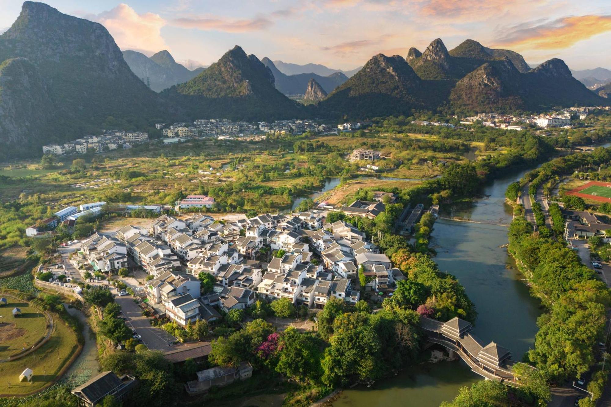 Guilin Village Creek Inn-Free Private Car Pick Up Station Stay 3 Nights Εξωτερικό φωτογραφία